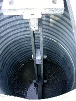 Inside the East Side Bridge Base - Click for larger image